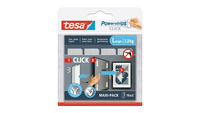 Tesa Powerstrips CLICK Large selbstkl. Klettband 16x2