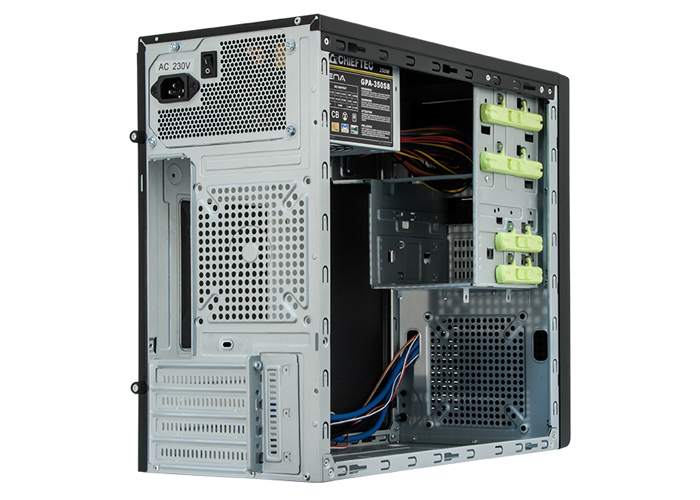 Chieftec XT-01B-350GPB unit centrale Mini Tower Noir 350 W