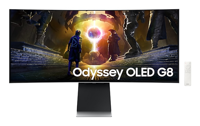 Samsung LS34DG850SUXDU pantalla para PC 86,4 cm (34) 3440 x 1440 Pixeles OLED Plata