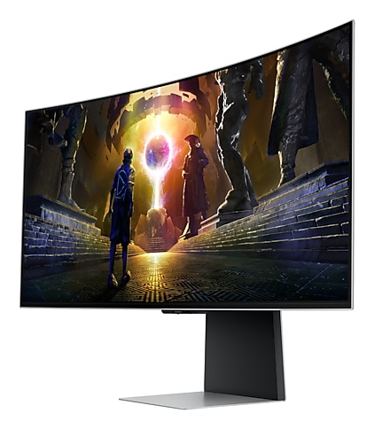 Samsung LS34DG850SUXDU pantalla para PC 86,4 cm (34) 3440 x 1440 Pixeles OLED Plata