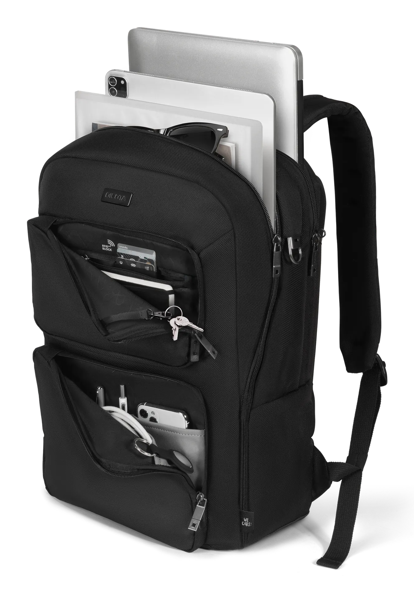 DICOTA SEVEN 12-14 35,6 cm (14) Mochila Negro