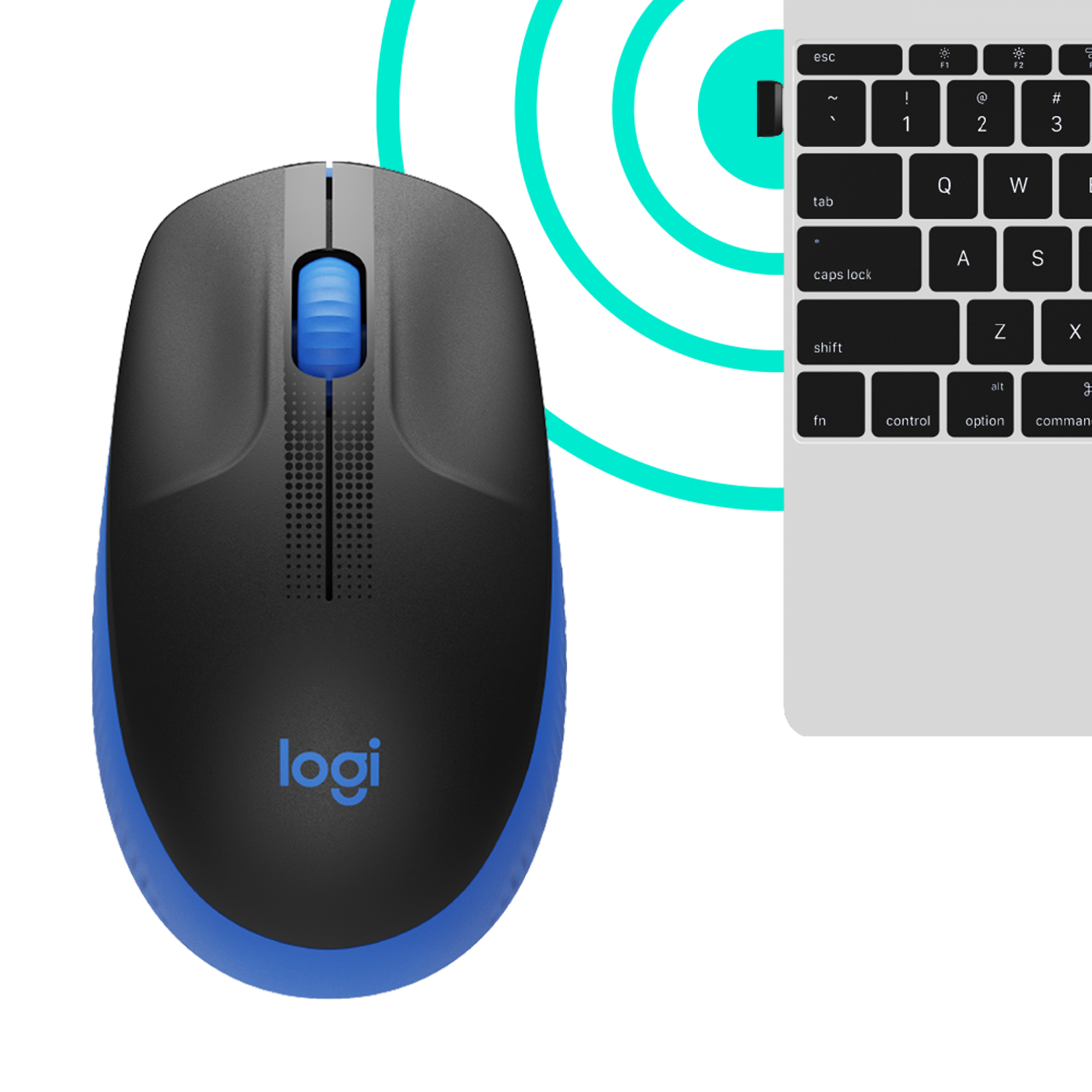 Logitech 910-005907  Logitech M190 Full-size wireless mouse