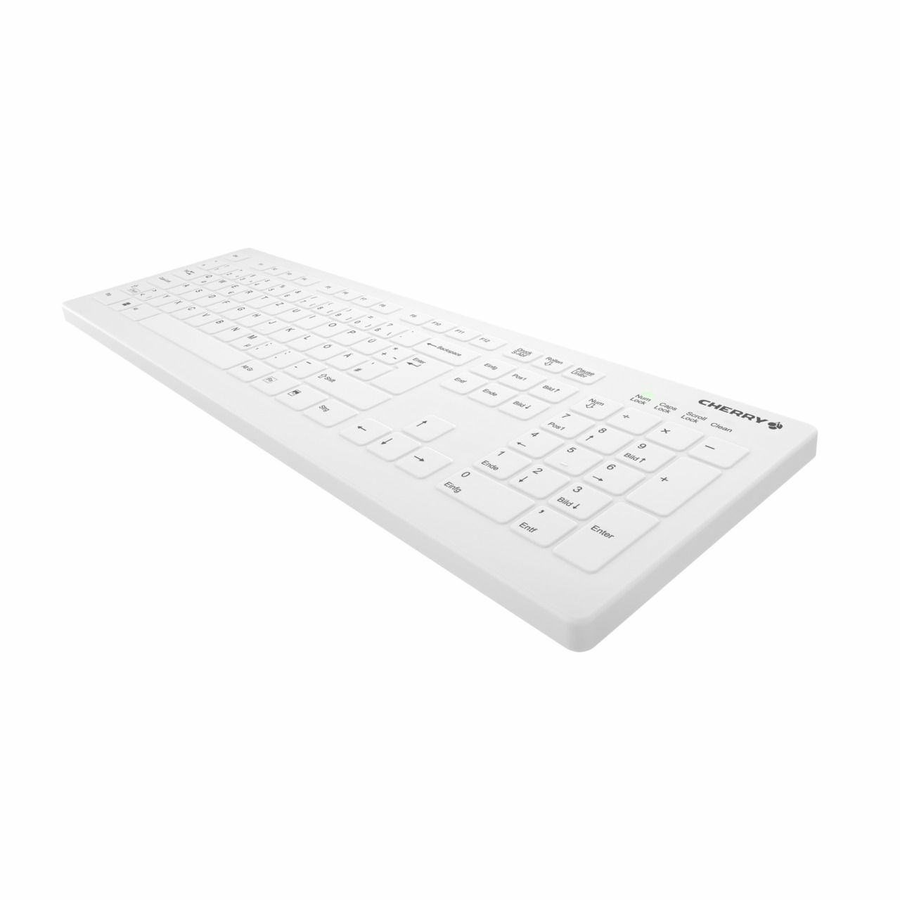 CHERRY AK-C8112 clavier Mdical RF sans fil QWERTZ Suisse Blanc