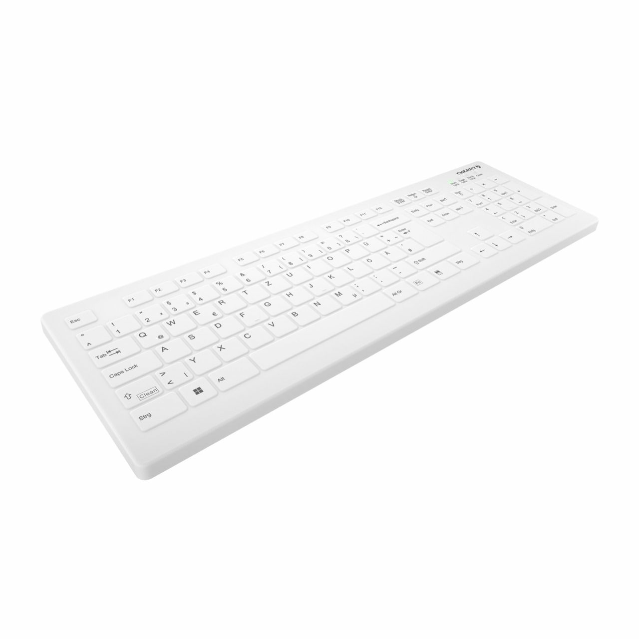 CHERRY AK-C8112 clavier Mdical RF sans fil QWERTZ Suisse Blanc