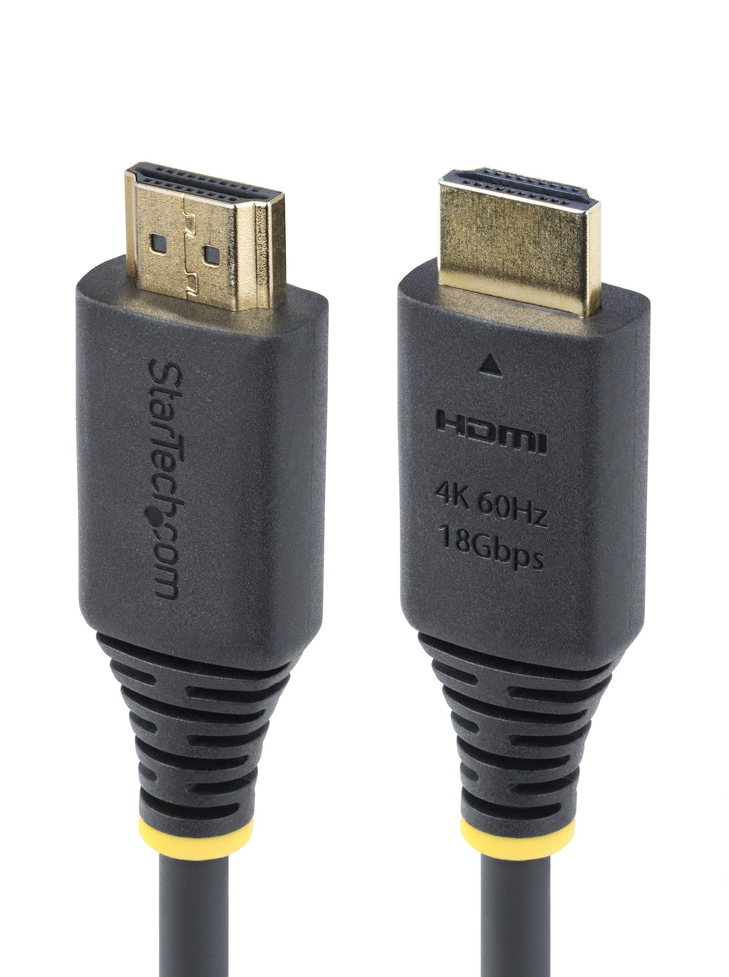 StarTech.com C�ble HDMI Haut D�bit Certifi� Premium de 2,4m, 4K 60 Hz/1440p 144 Hz, HDR10/HDCP 2.2/ARC, 18 Gbps, C�ble UHD HDMI 2.0 pour T�l�viseur/Moniteur/�cran, Gaine en TPE