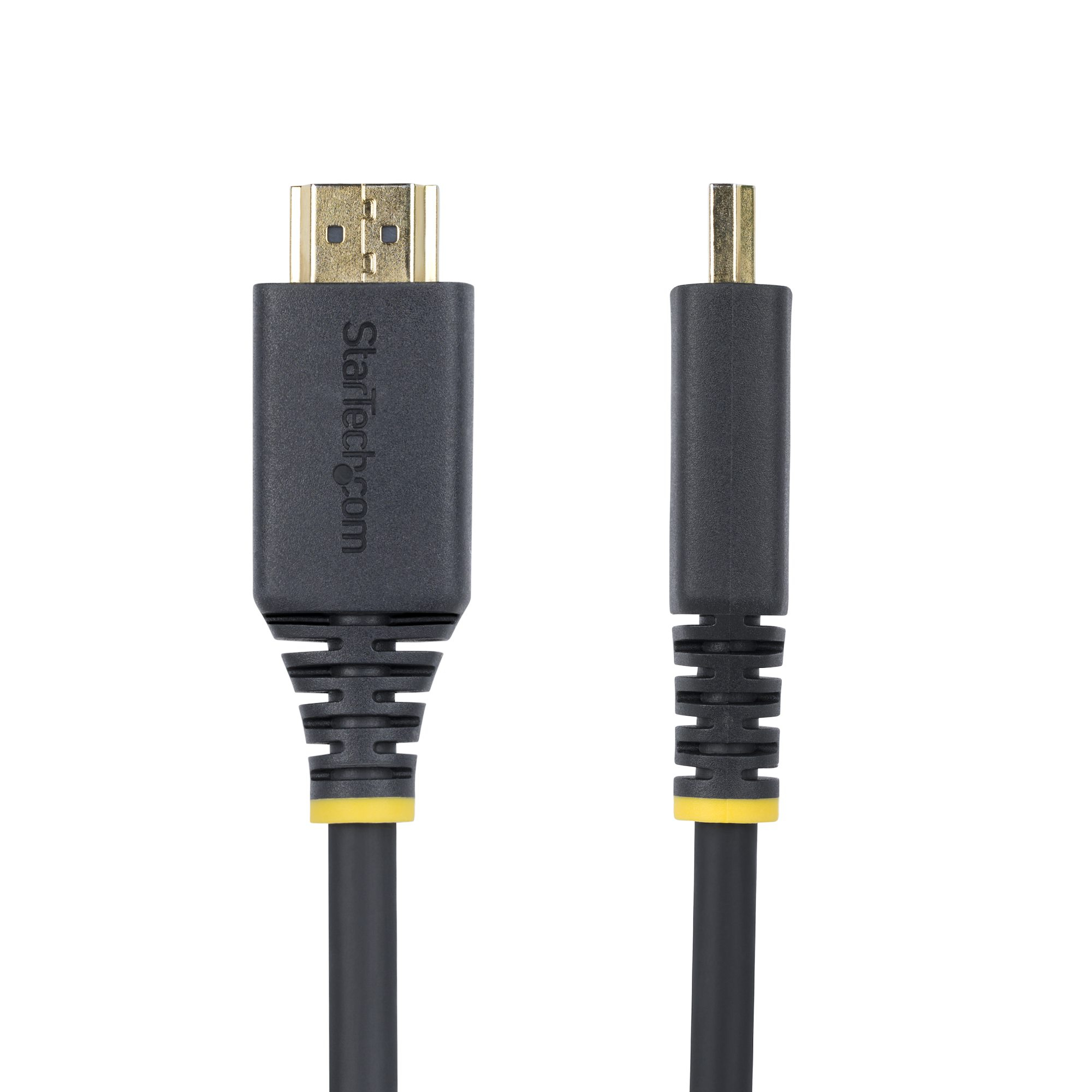 StarTech.com C�ble HDMI Haut D�bit Certifi� Premium de 2,4m, 4K 60 Hz/1440p 144 Hz, HDR10/HDCP 2.2/ARC, 18 Gbps, C�ble UHD HDMI 2.0 pour T�l�viseur/Moniteur/�cran, Gaine en TPE