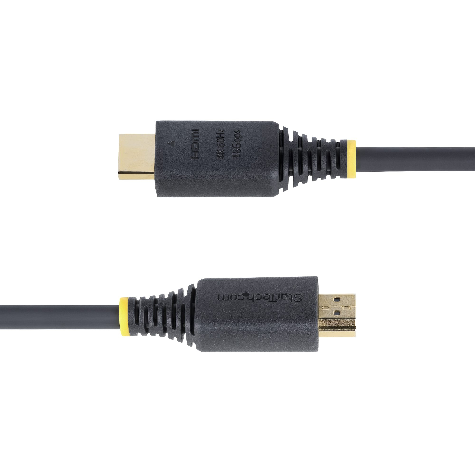StarTech.com C�ble HDMI Haut D�bit Certifi� Premium de 2,4m, 4K 60 Hz/1440p 144 Hz, HDR10/HDCP 2.2/ARC, 18 Gbps, C�ble UHD HDMI 2.0 pour T�l�viseur/Moniteur/�cran, Gaine en TPE