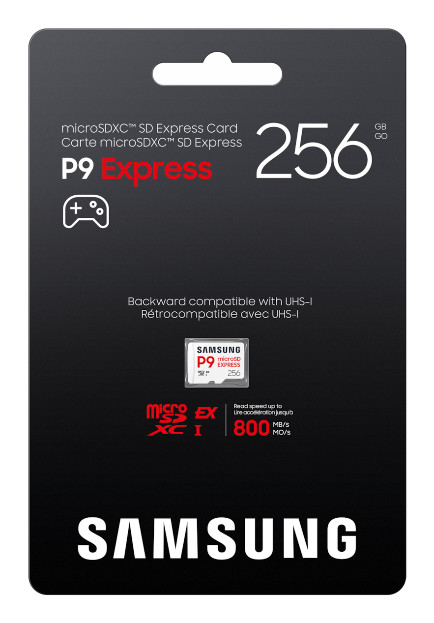 Samsung P9 Express, microSD Express Card