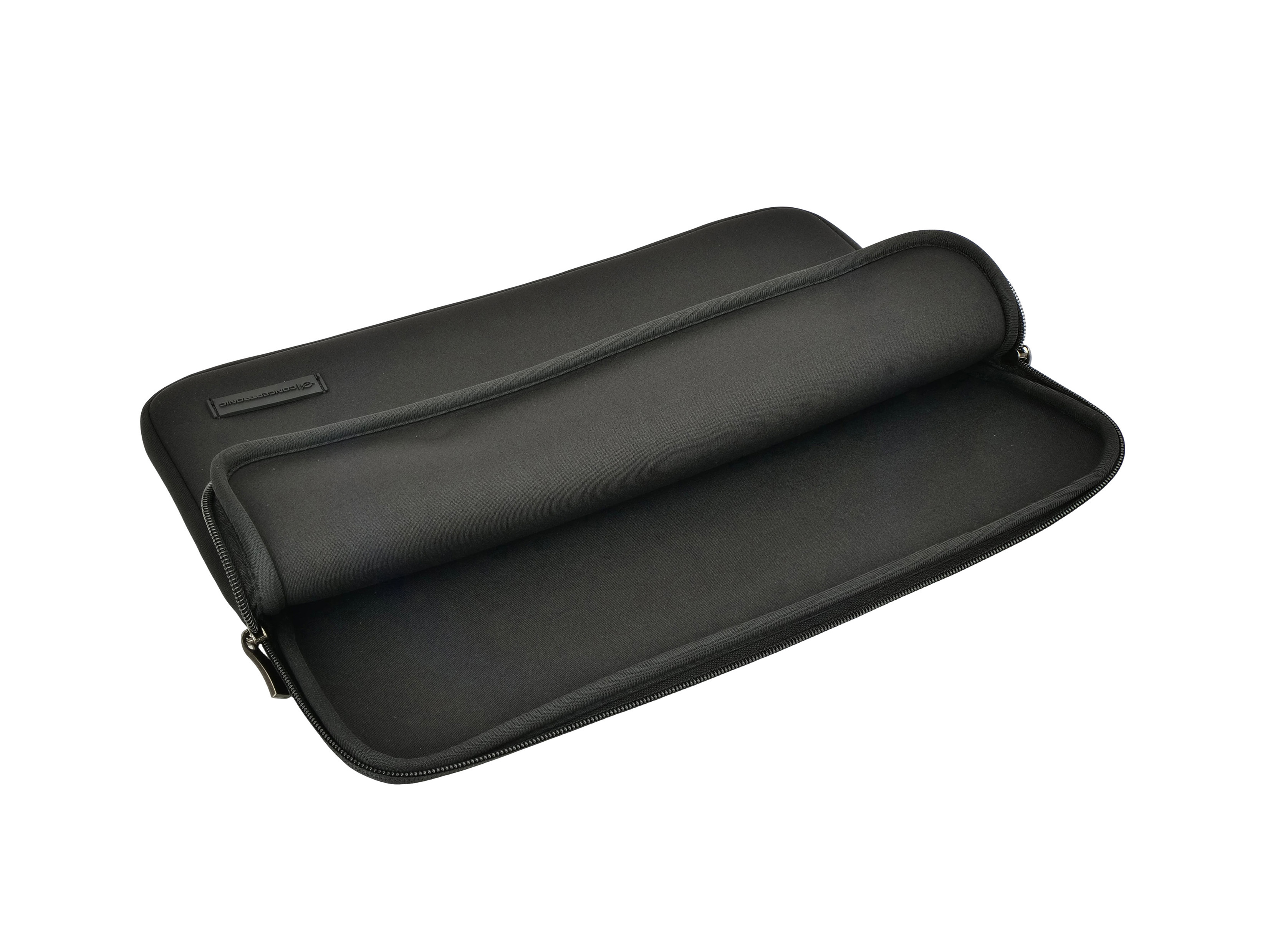 Conceptronic OBRIX03B Laptop Sleeve 16, 15-16 Inch Notebook Protective Bag, Notebook Protective Bag Compatible with MacBook Pro 16, Surface Laptop 15, Dell XPS 15/16, and Most 15.6 Ultrabooks, Made with Recycled Materials
