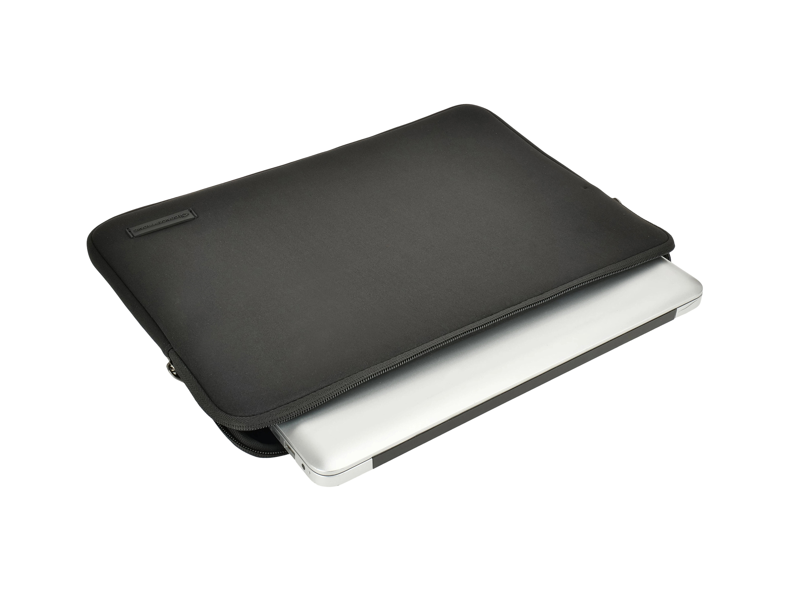 Conceptronic OBRIX03B Laptop Sleeve 16, 15-16 Inch Notebook Protective Bag, Notebook Protective Bag Compatible with MacBook Pro 16, Surface Laptop 15, Dell XPS 15/16, and Most 15.6 Ultrabooks, Made with Recycled Materials