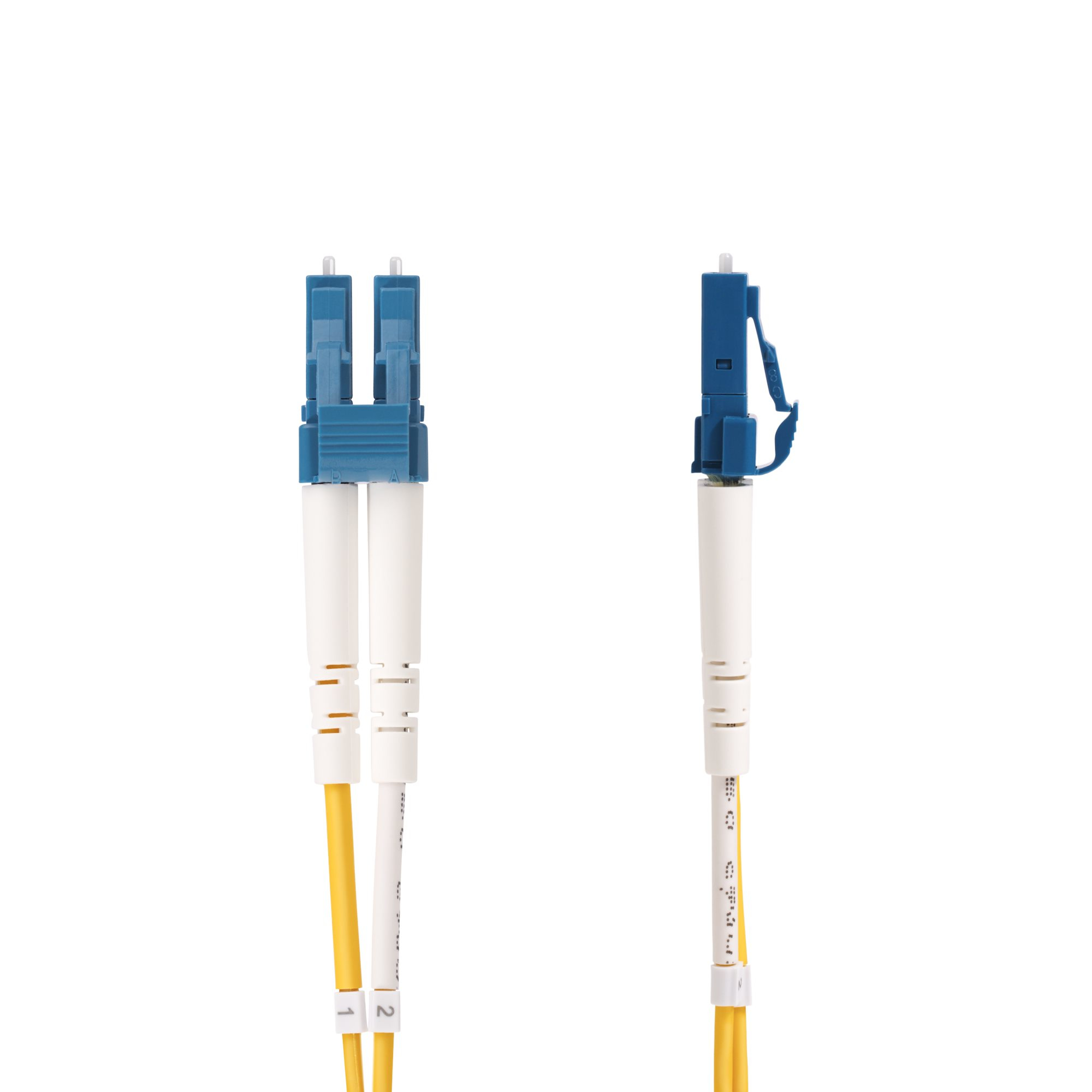 StarTech.com Cavo in fibra ottica duplex monomodale OS2 LC-SC (UPC) da 8 m, 9/125�m, 100G, Insensibile alla piegatura, Bassa perdita di inserzione, LSZH Patch Cord
