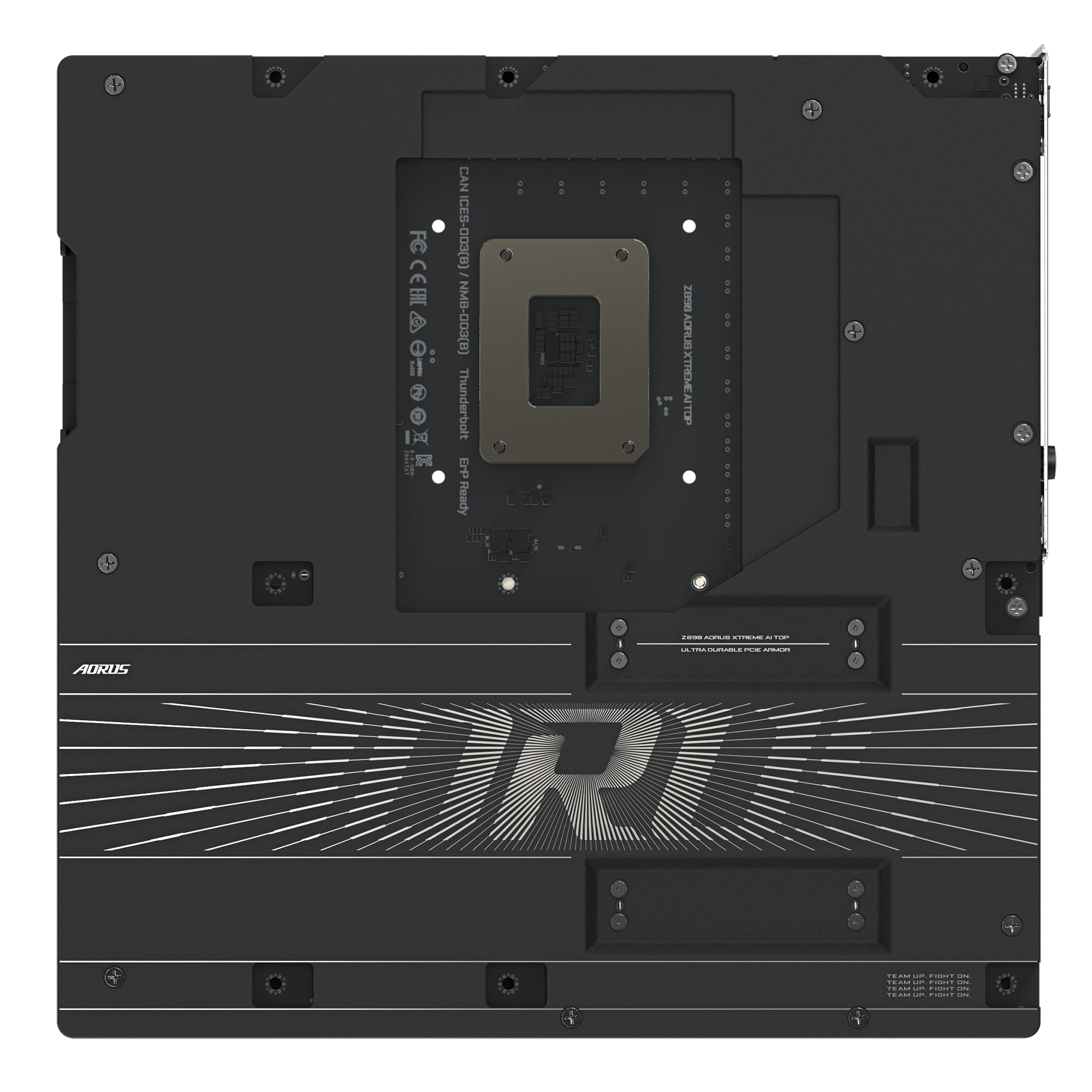 GIGABYTE Z890 AORUS XTREME AI TOP Scheda Madre - Supporta CPU Intel Core Ultra (Serie 2), VRM a 22+1+2 fasi, fino a 9500MHz DDR5 (OC), PCIe 5.0 M.2, Wi-Fi 7, Thunderbolt 5