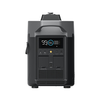 EcoFlow Smart Generator groupe lectrogne 1800 W 4 L Essence Noir