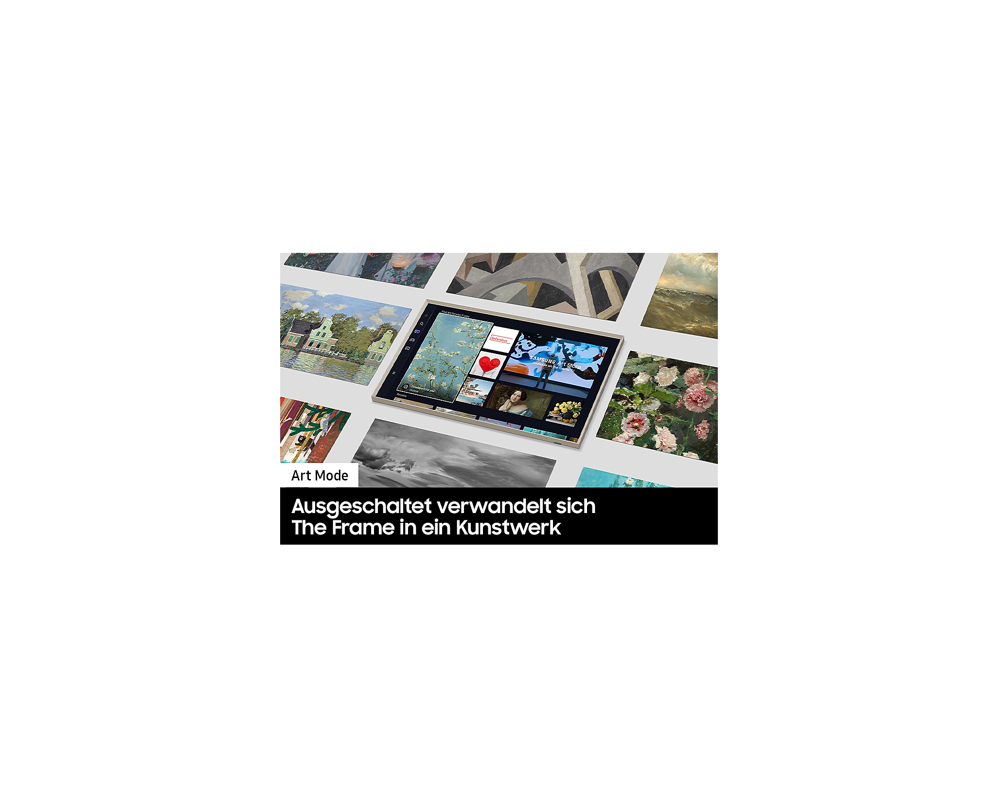 Samsung GQ32LS03CBU - 80 cm (32) Diagonalklasse The Frame LS03C Series LCD-TV mit LED-Hintergrundbeleuchtung