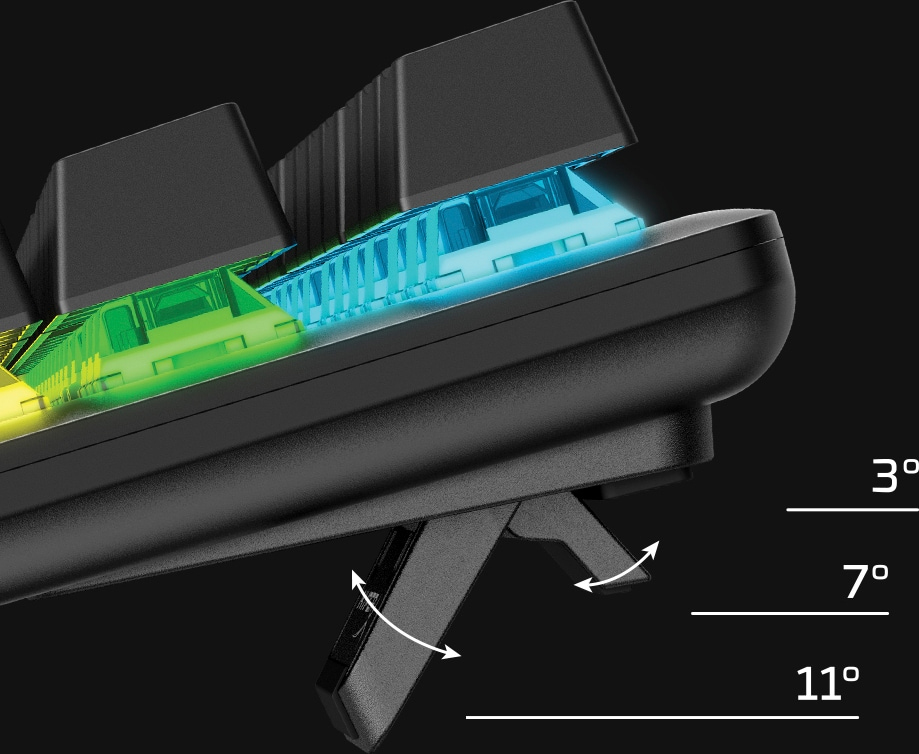 HyperX Alloy Origins Core Tastiera meccanica per il gaming HX Red (layout DE)