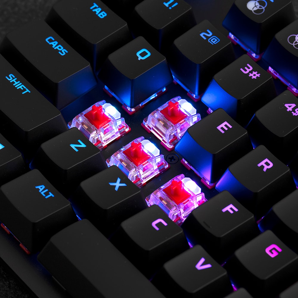 HyperX Alloy Origins Core Tastiera meccanica per il gaming HX Red (layout DE)