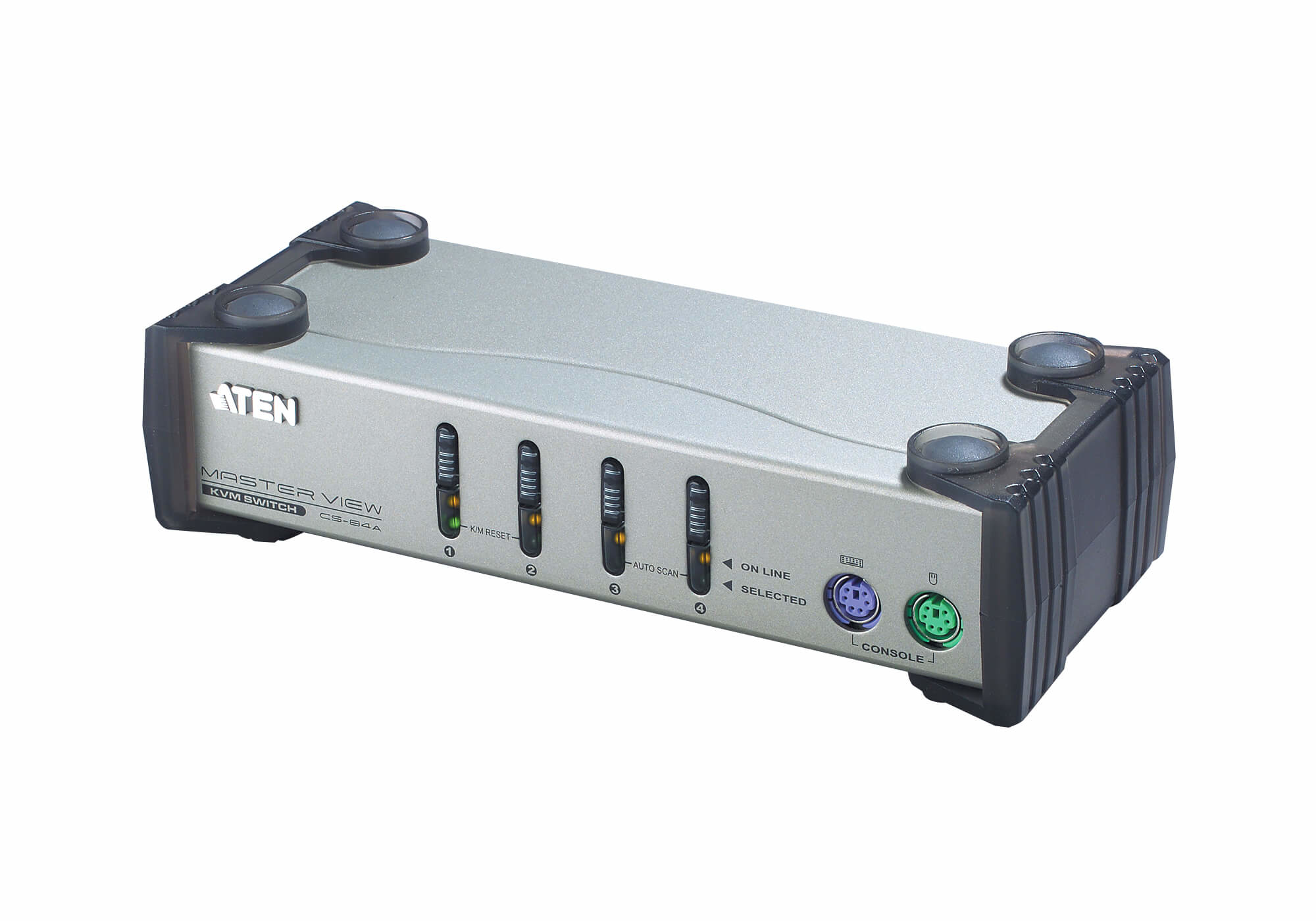 ATEN CS84AC-AT interruptor KVM Gris