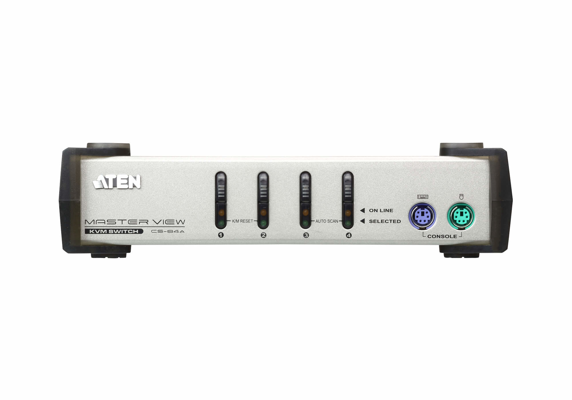 ATEN CS84AC-AT interruptor KVM Gris