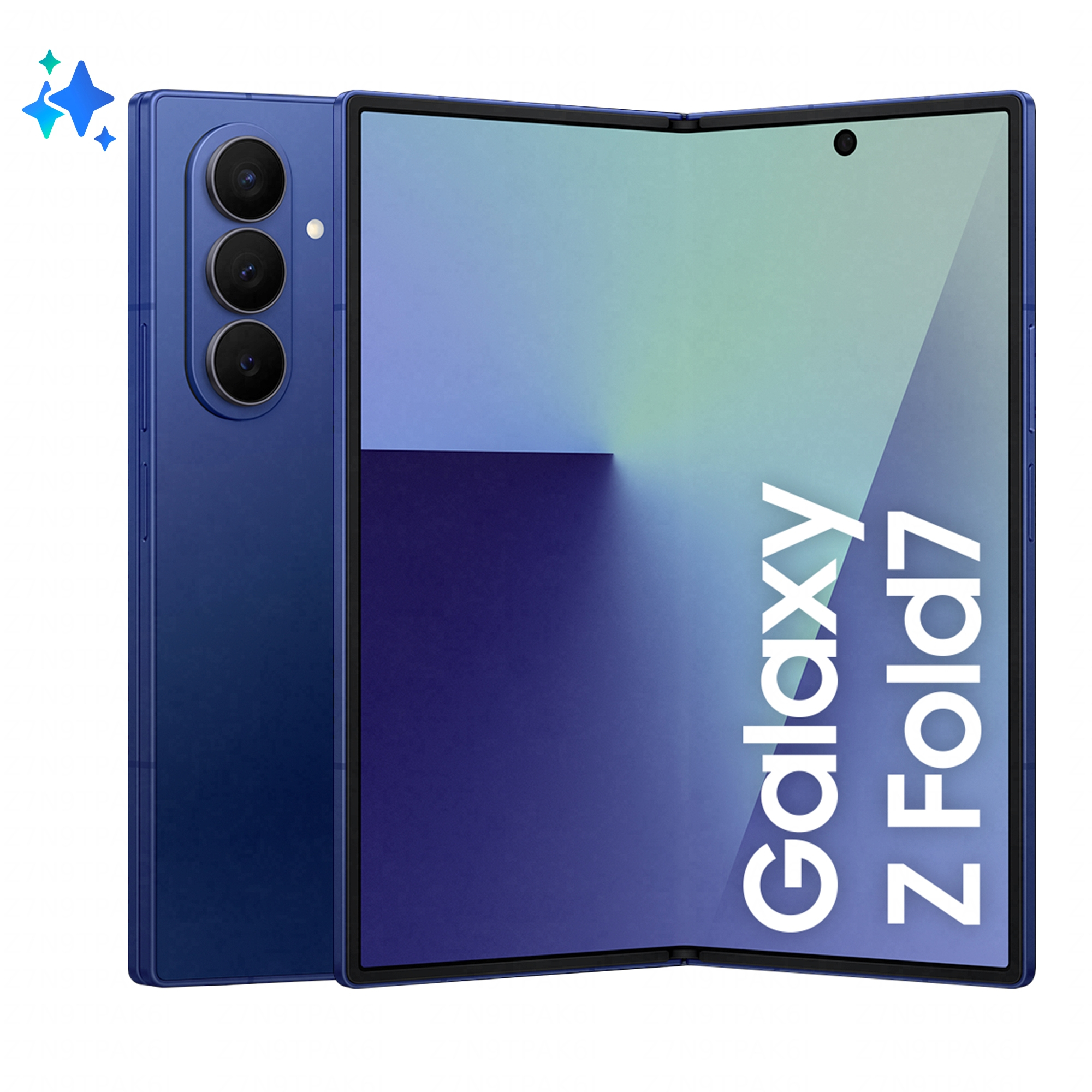 Samsung Galaxy Z Fold7 Blue Shadow - Smartphone - 256 GB