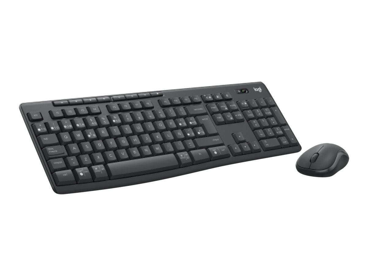 Logitech MK370 Combo for Business keyboard Mouse included RF Wireless + Bluetooth QWERTY Italian Graphite