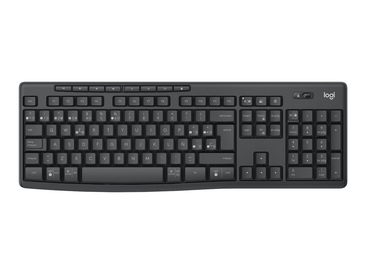 Logitech MK370 Combo for Business keyboard Mouse included RF Wireless + Bluetooth QWERTY Italian Graphite
