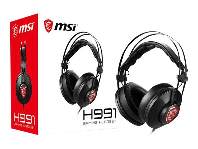 MSI H991 - Headset - ohrumschlieend - kabelgebunden