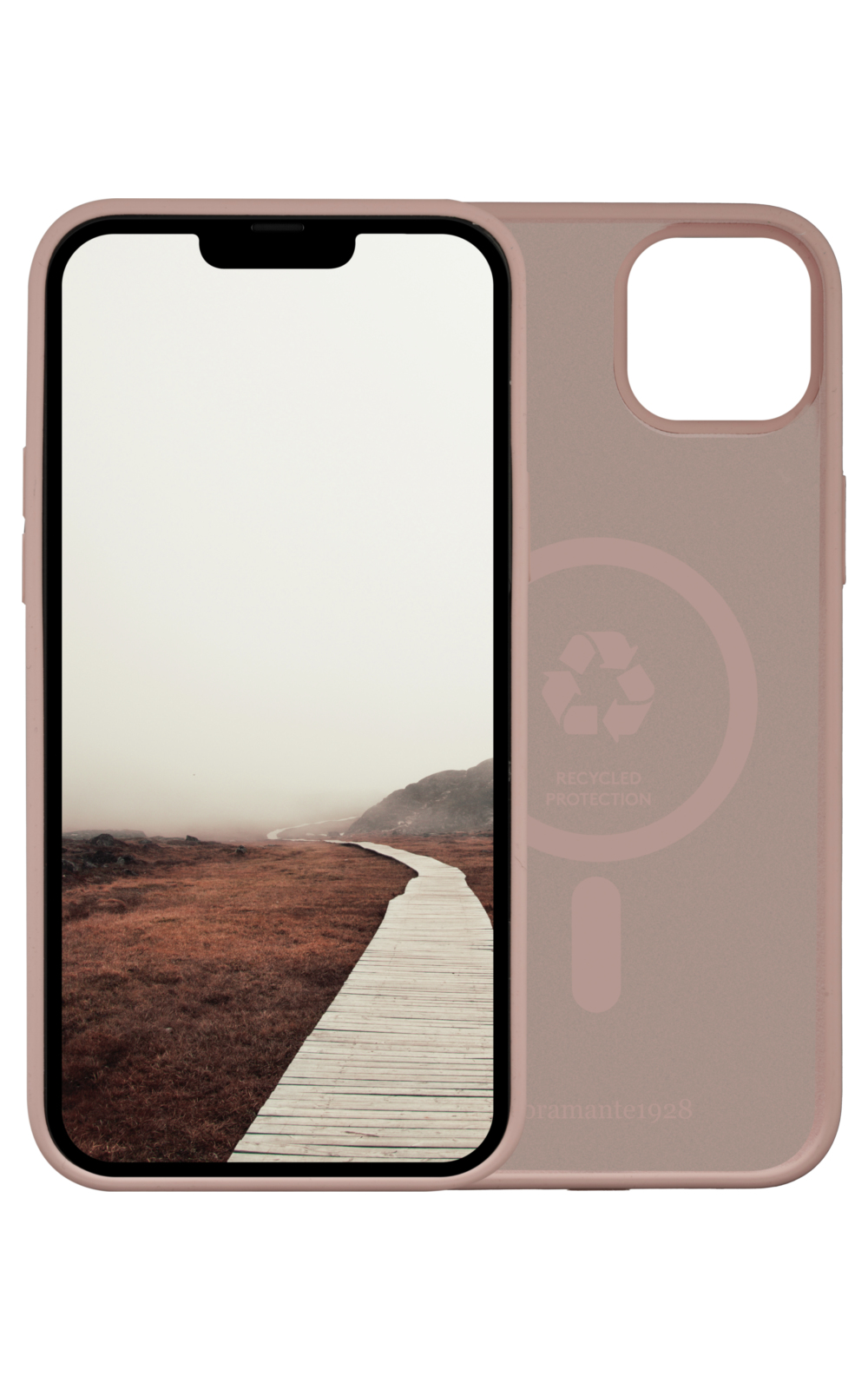 dbramante1928 Monaco custodia per cellulare Cover Rosa, Sabbia