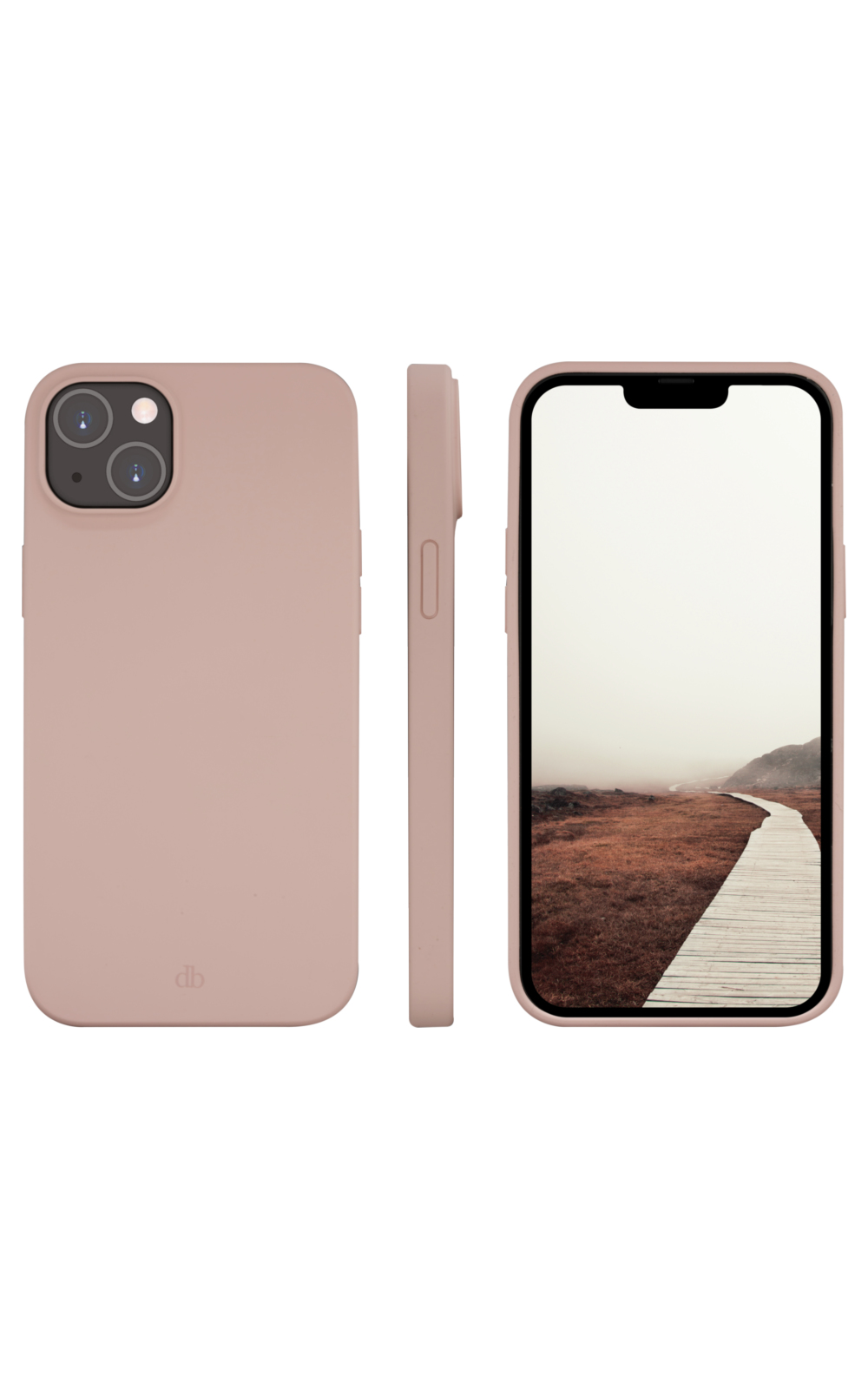 dbramante1928 Monaco custodia per cellulare Cover Rosa, Sabbia