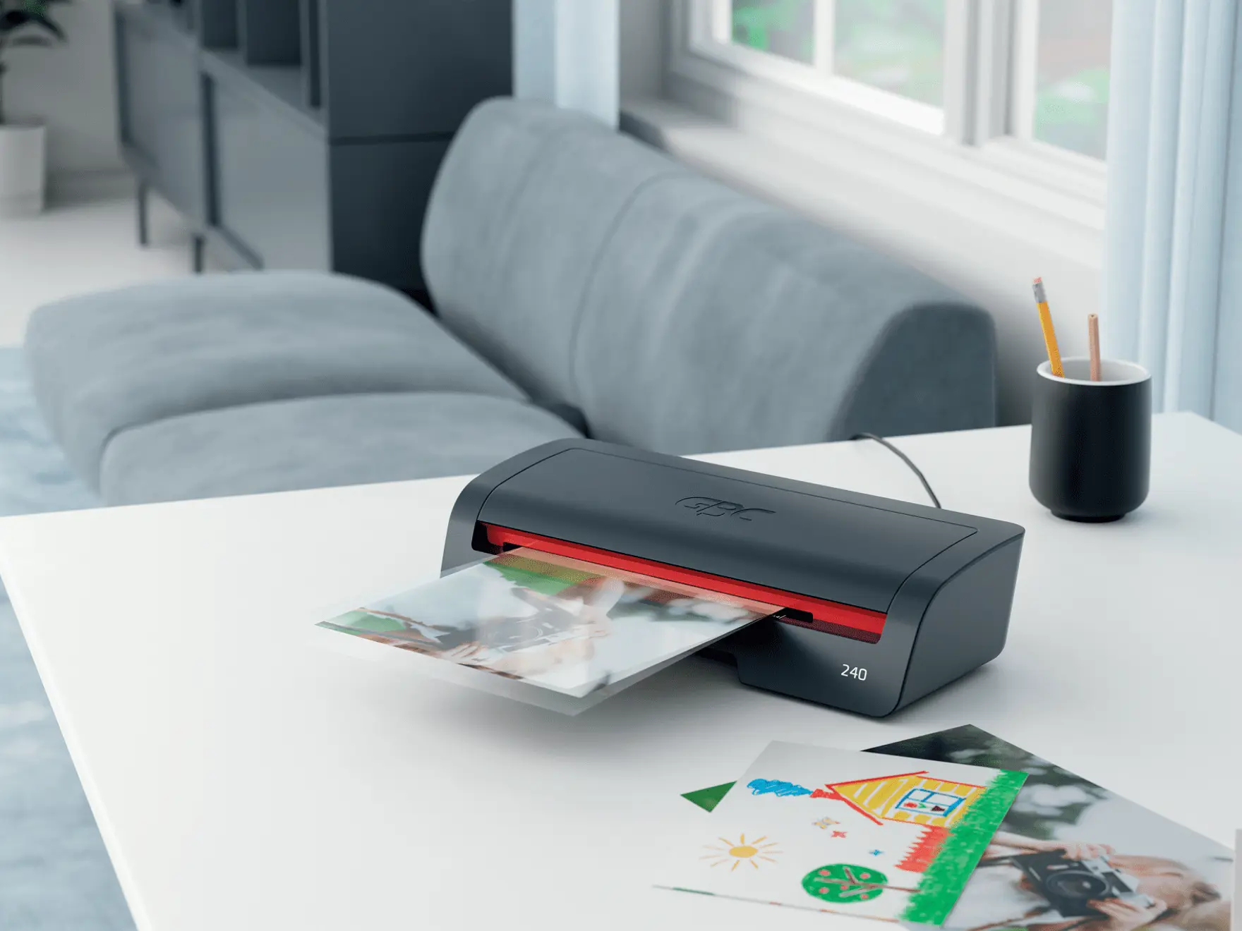 GBC 240 Hot laminator 400 mm/min Black, Red