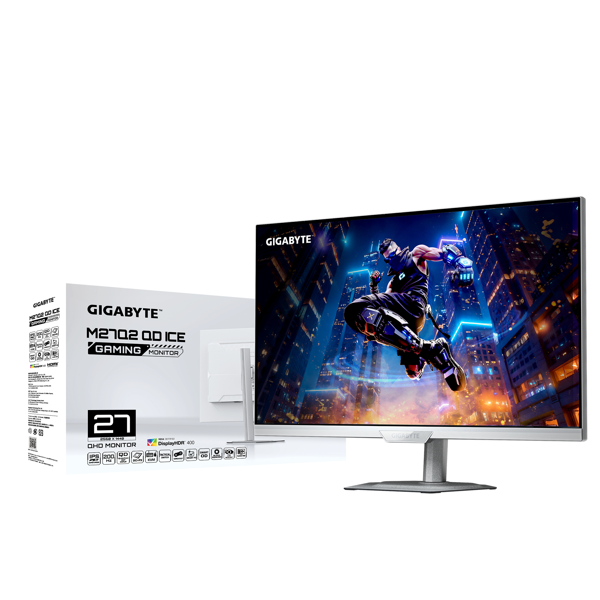 Gigabyte M27Q2 QD - LED-Monitor - Gaming - 68.6 cm (27)