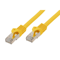 ShiverPeaks Cat.7 Rohkabel S/FTP - RJ-45 - - mnnlich/m?nnlich - Gold -Cat.7 - Kabel - Netzwerk