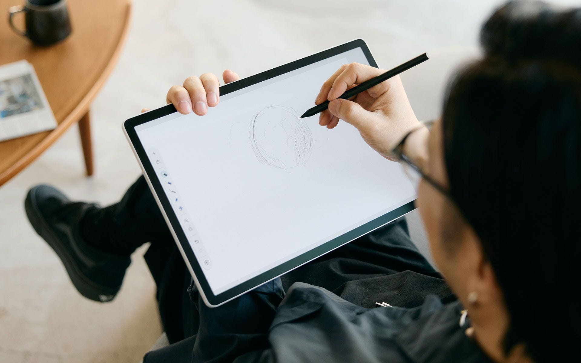Wacom MovinkPad Pro 14 tablette graphique Gris 5080 lpi 302 x 189 mm USB/Bluetooth