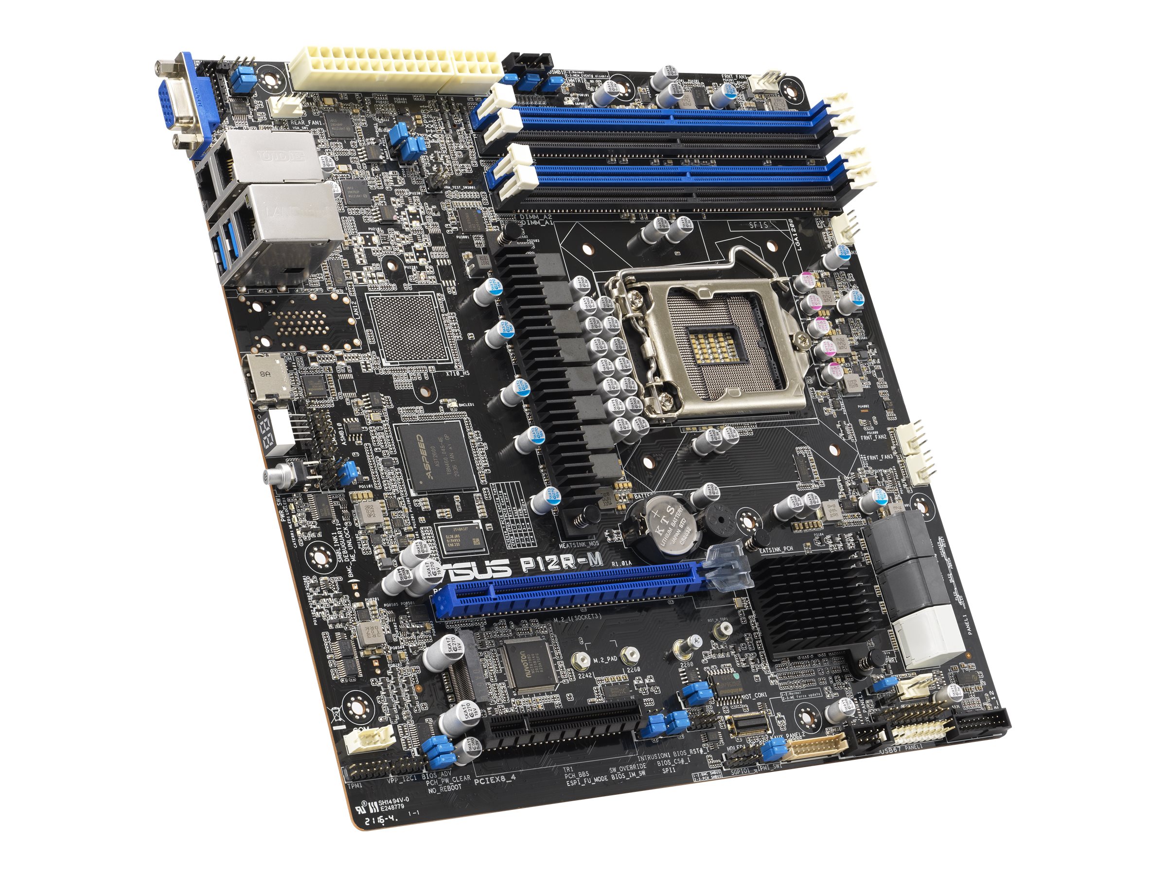 ASUS P12R-M - Motherboard - micro ATX - LGA1200-Sockel