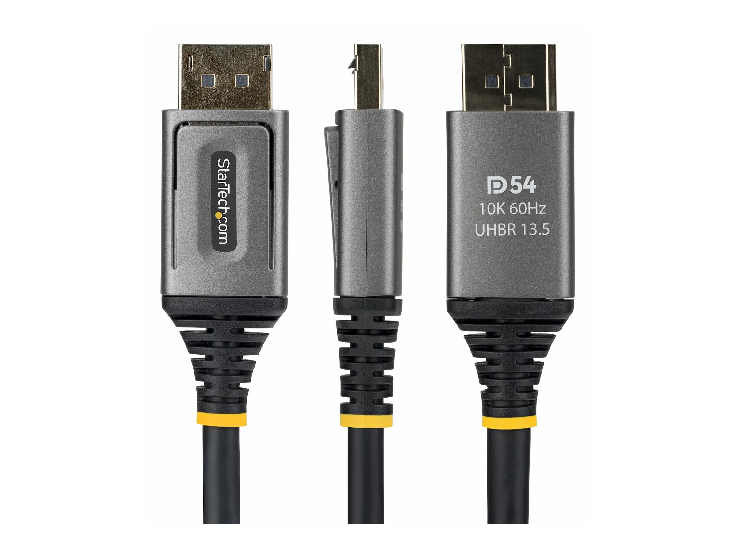 StarTech.com 1m DisplayPort 2.1 Cable, VESA Certified DP54 DisplayPort Cable, Uncompressed 8K 60Hz, 10K 60Hz/8K 144Hz/4K 240Hz w/DSC 1.2a, DP 2.1 Monitor Cord