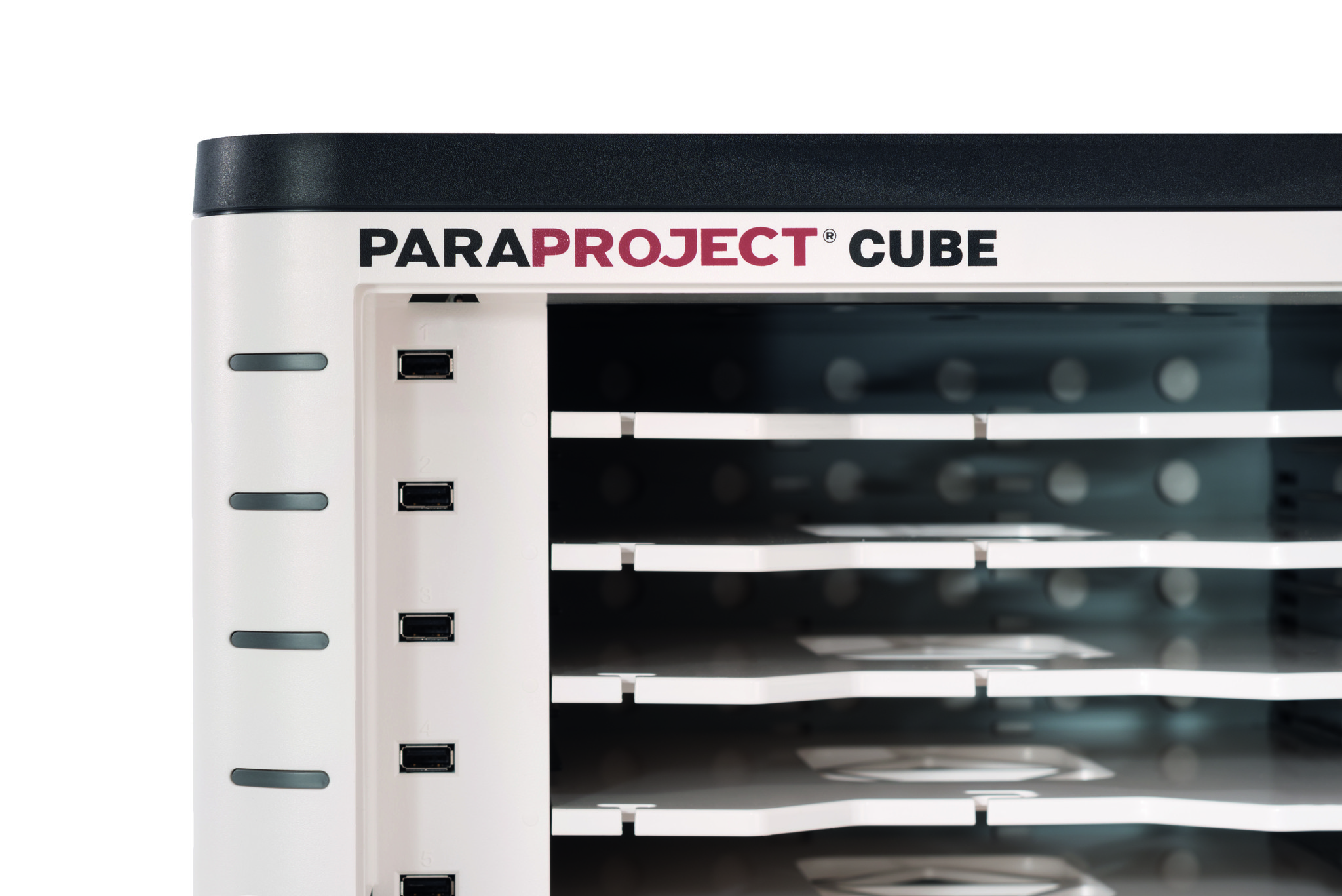 Parat Cube U10 Nero, Bianco Tablet Supporto multimediale