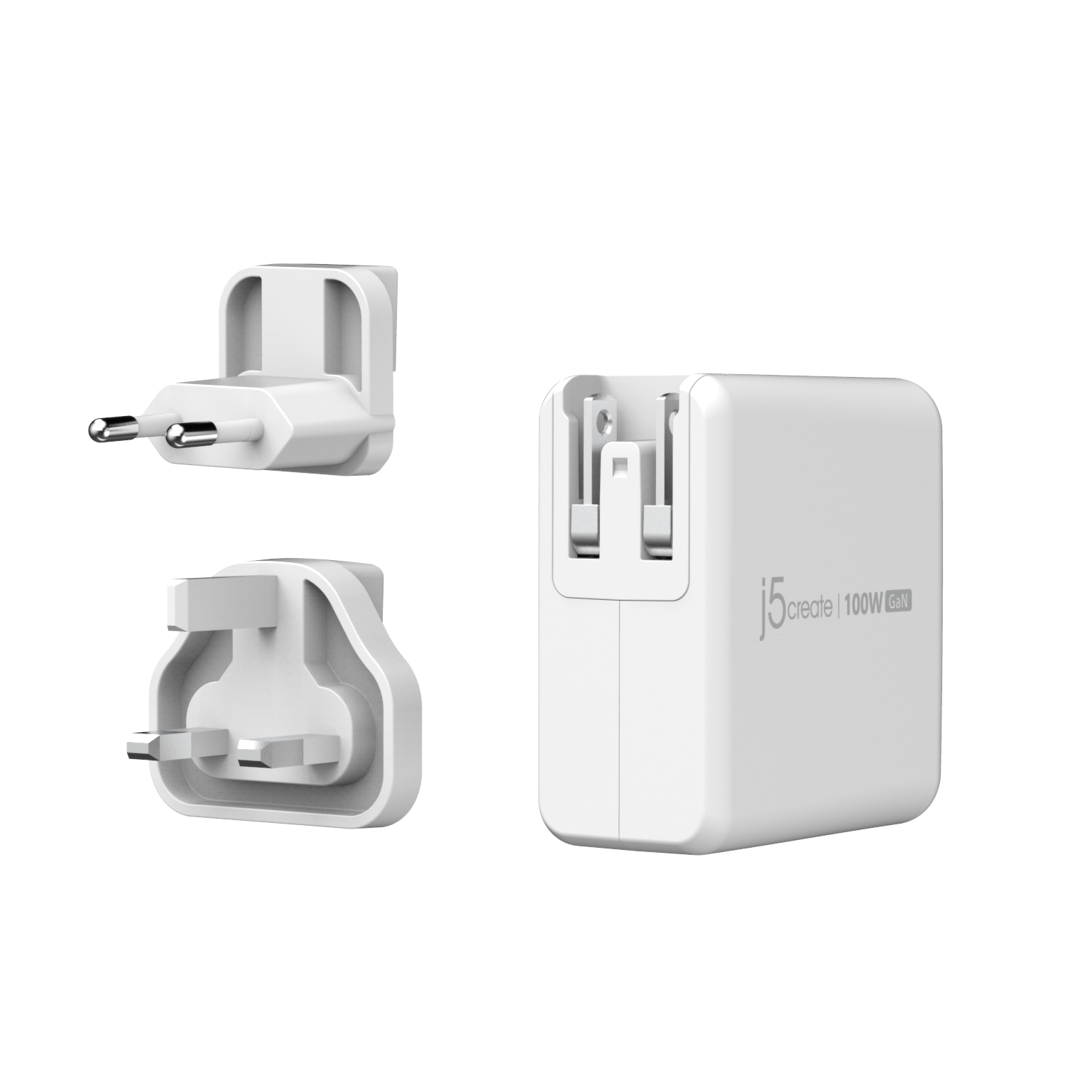 j5create JUP53100 100W GaN USB-C� 5-Port Charger