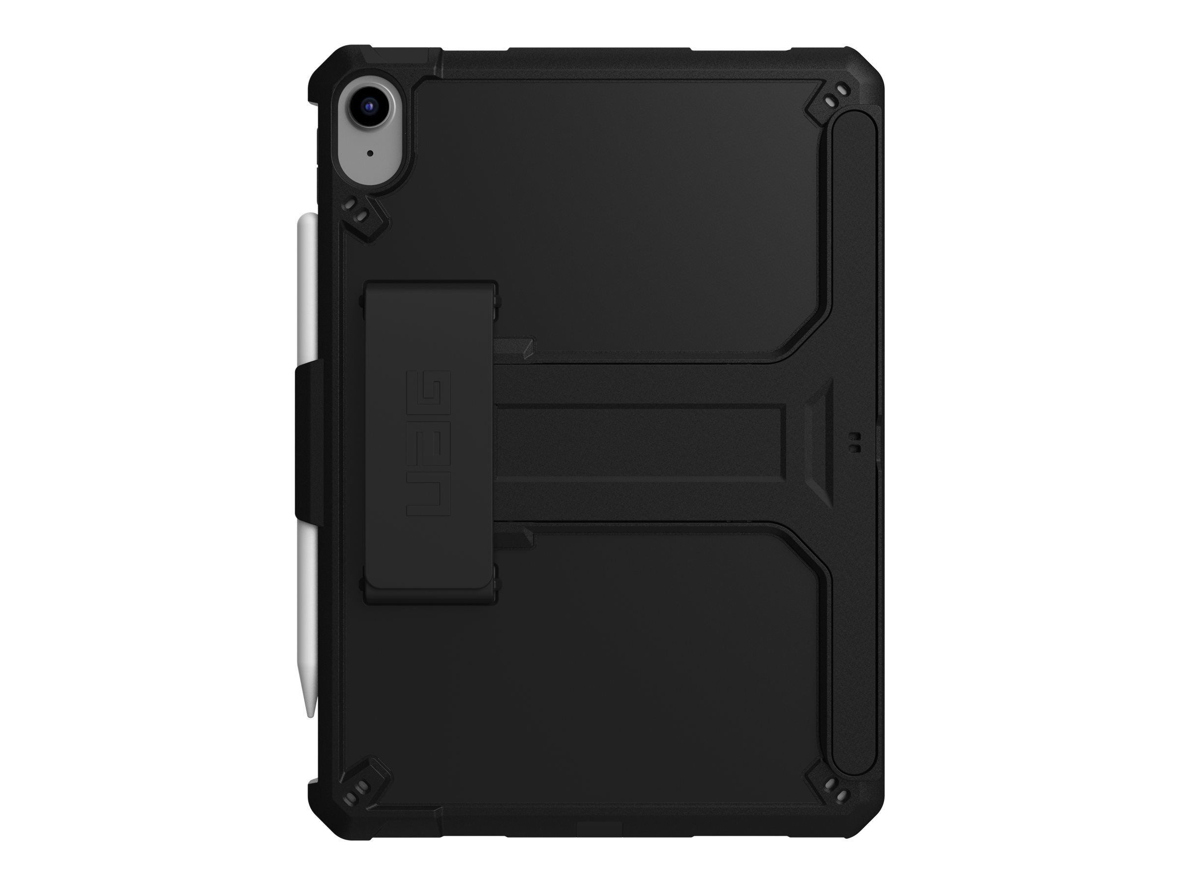 Urban Armor Gear UAG Rugged Case for iPad 10.9 (10th Gen, 2022) - Scout w HS & KS Black - Hintere Abdeckung f�r Tablet - Thermoplastisches Polyurethan (TPU)