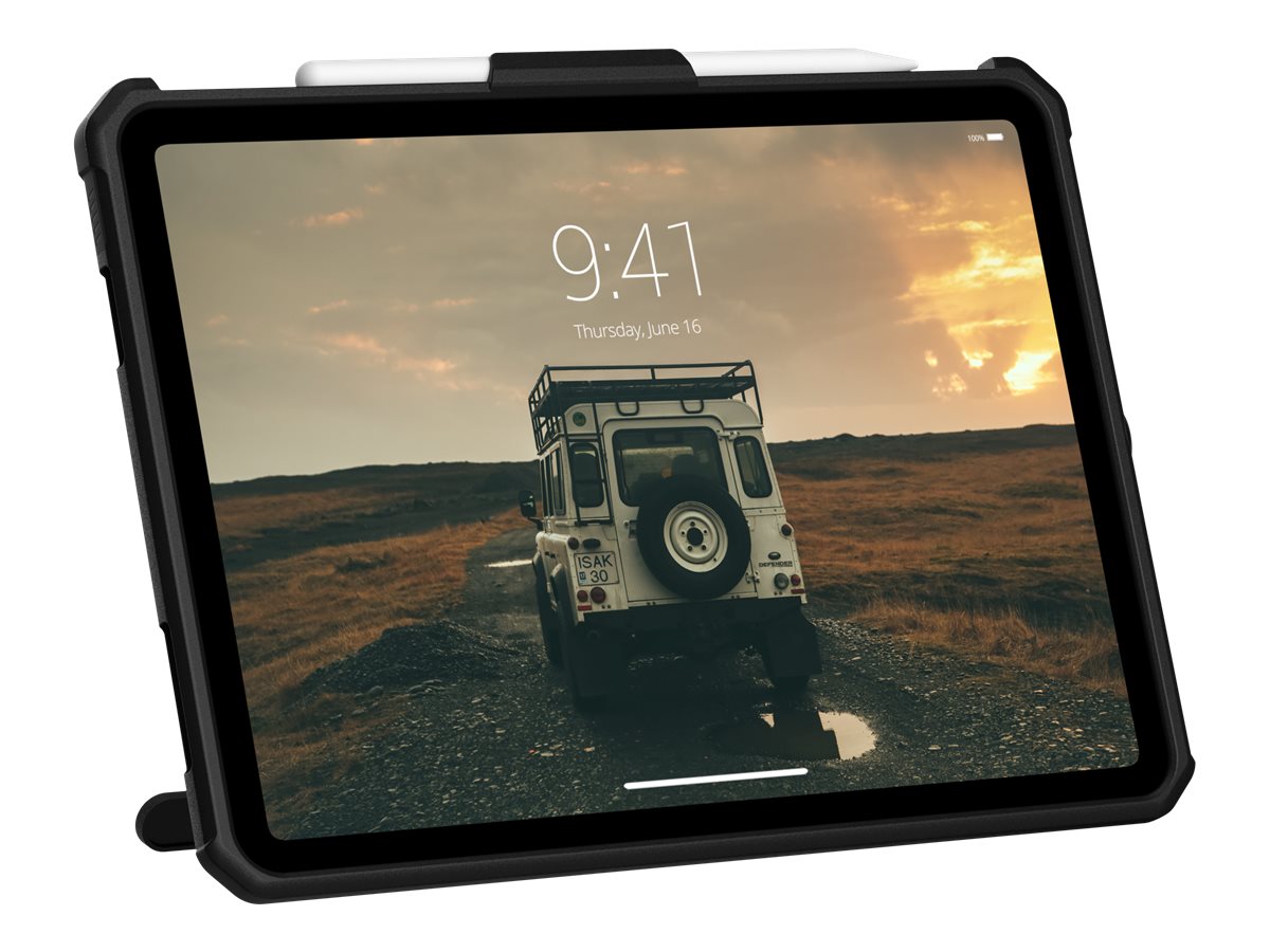 Urban Armor Gear UAG Rugged Case for iPad 10.9 (10th Gen, 2022) - Scout w HS & KS Black - Hintere Abdeckung f�r Tablet - Thermoplastisches Polyurethan (TPU)