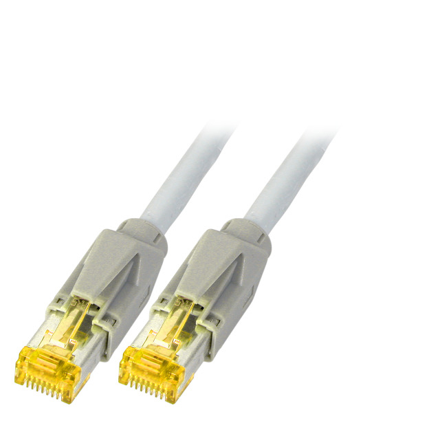 EFB Elektronik K8580GR.0,25 cable de red Gris 0,25 m Cat6a S/FTP (S-STP)