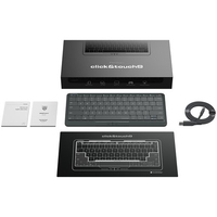 Prestigio PSKEY2SGEN keyboard USB + Bluetooth QWERTY English Grey