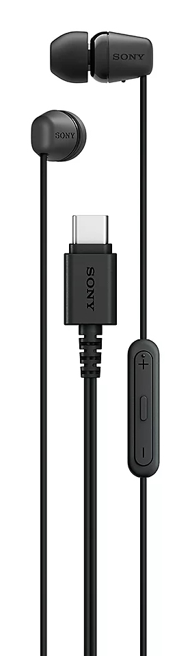 Sony IER-EX15C Auriculares Almbrico Dentro de odo Llamadas/Msica USB Tipo C Negro