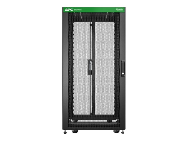 APC Easy Rack - Schrank Netzwerkschrank - Schwarz - 24U - 48.3 cm (19)