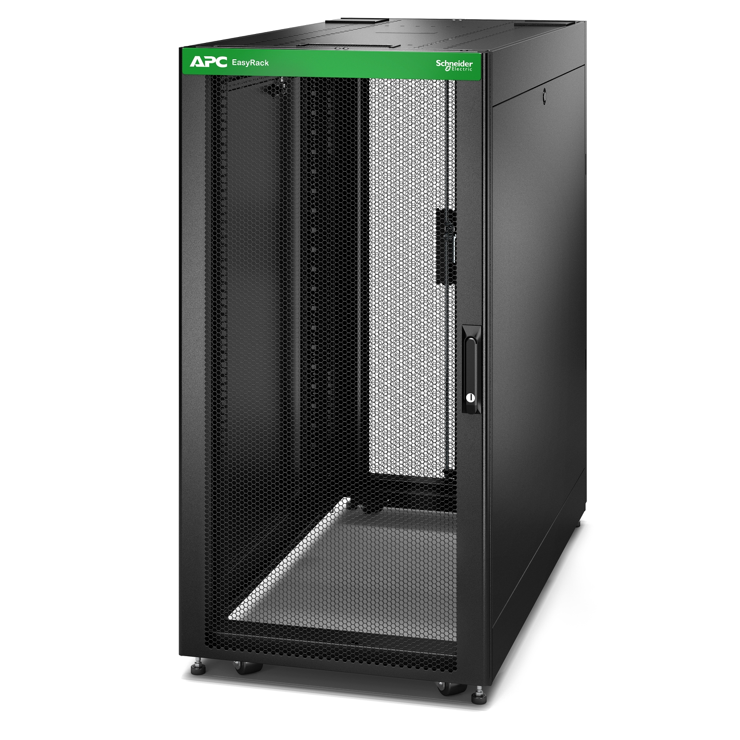 APC Easy Rack - Schrank Netzwerkschrank - Schwarz - 24U - 48.3 cm (19)
