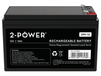 2-power For Multiple UPS Applications VRLA Battery NEW - Batterie - 9.000 mAh