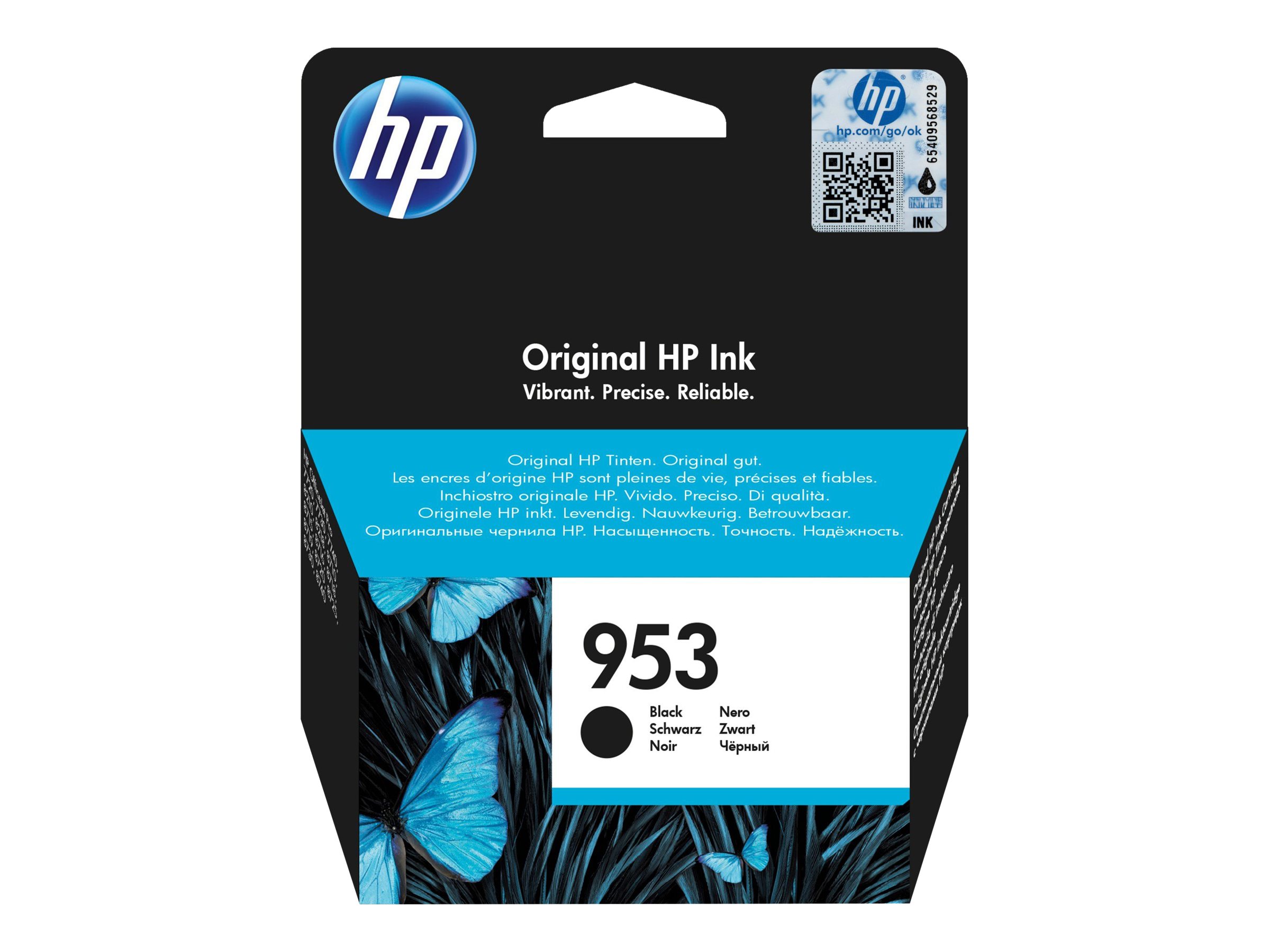 HP Cartucho de tinta Original 953 negro