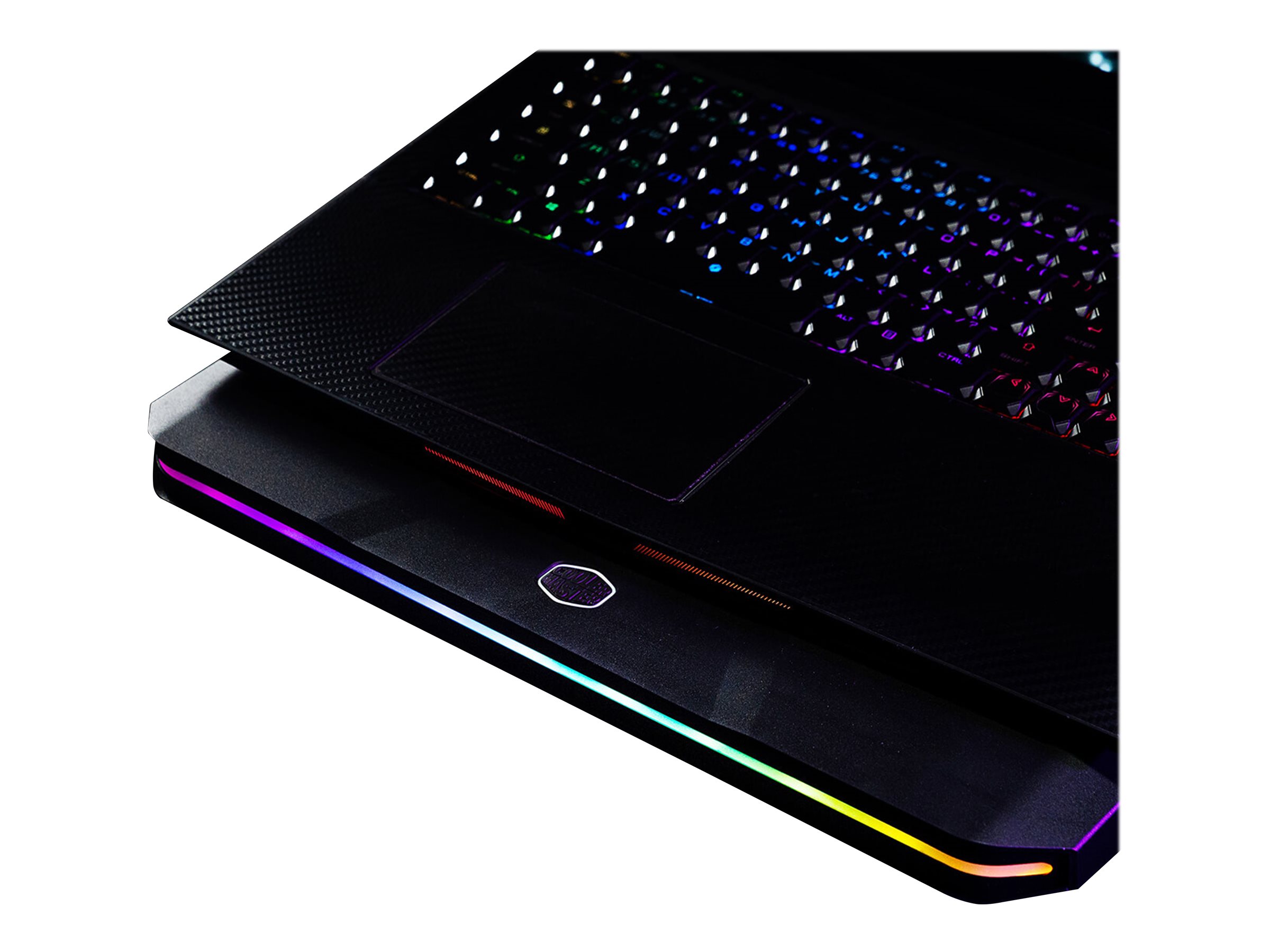 Cooler Master NotePal X150 Spectrum syst�me de refroidissement pour ordinateurs portables 43,2 cm (17) 1000 tr/min Noir