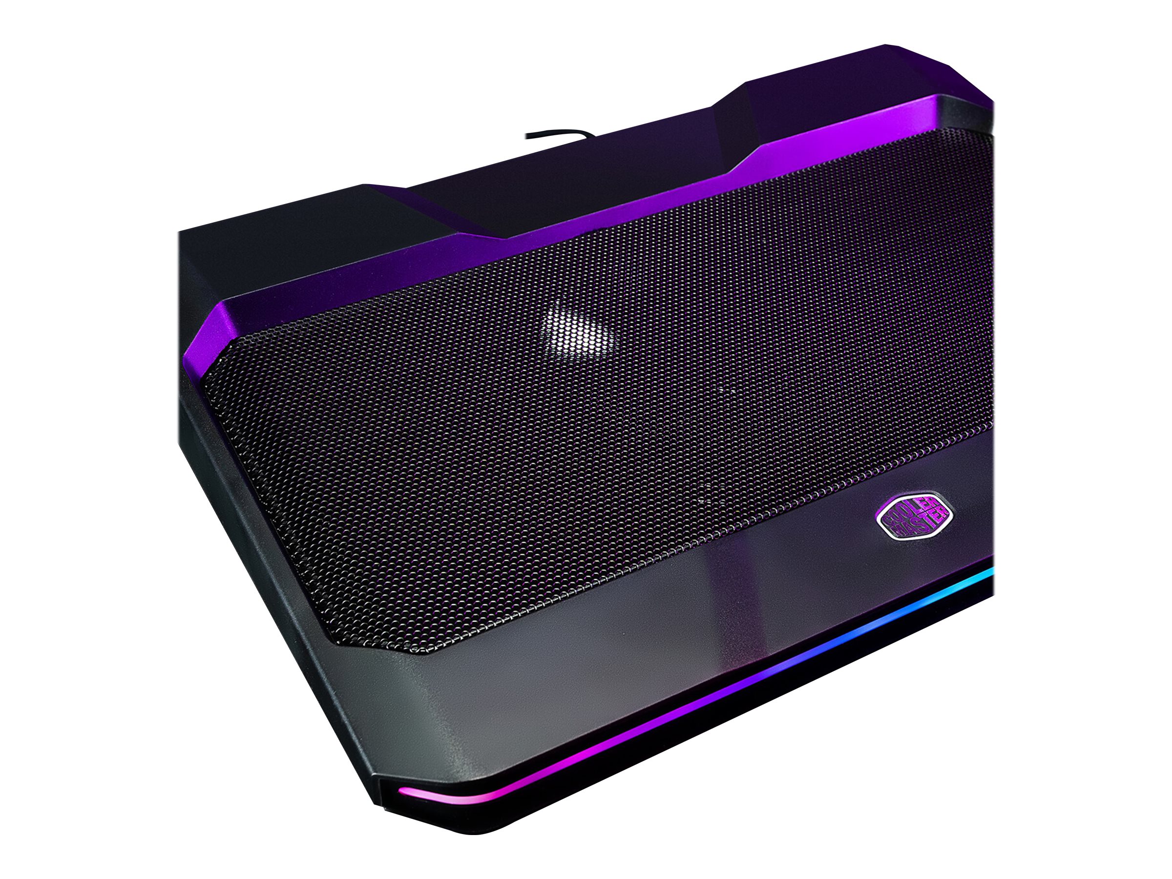 Cooler Master NotePal X150 Spectrum syst�me de refroidissement pour ordinateurs portables 43,2 cm (17) 1000 tr/min Noir