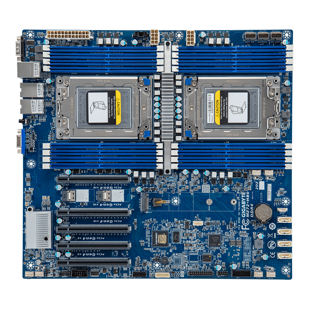 Gigabyte MZ72-HB0 - 1.X - Motherboard - E-ATX