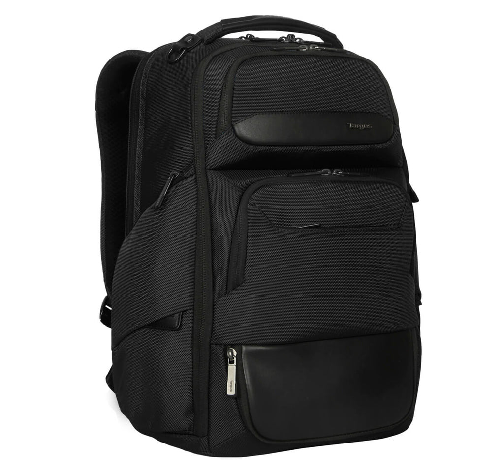 Targus HeritageLuxe backpack Travel backpack Black Polyester