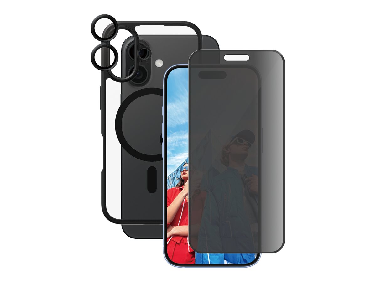 PanzerGlass � | CARE by � Flagship 3-in-1 Privacy Bundle iPhone 16 Protector de pantalla Apple 1 pieza(s)
